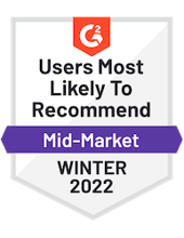 G2 Winter 2022 - Likely to Recommend 