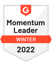 G2 Winter 2022 - Momentum Leader 